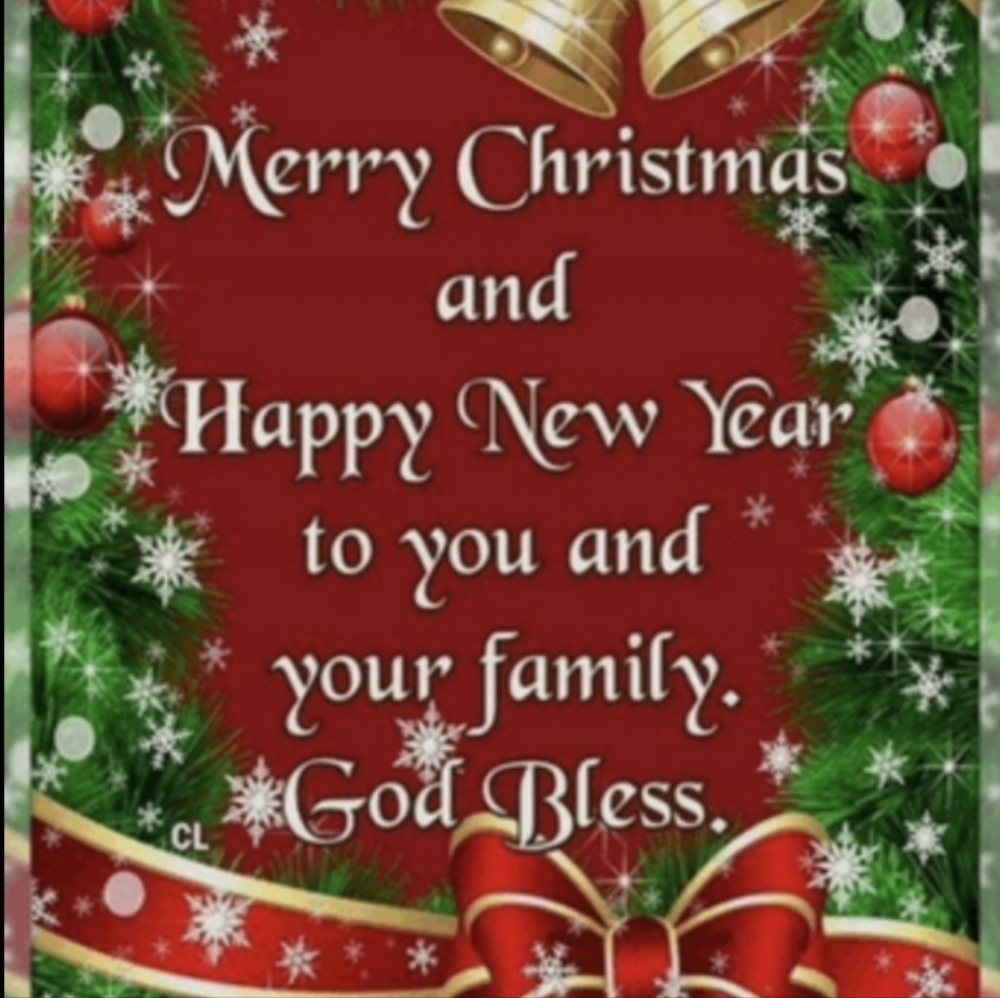 2025 MERRY CHRISTMAS & HAPPY NEW YEAR!